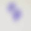 2 filigranes losange violet 39 mm