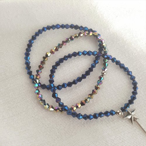 Bracelets  perles en cristal de swarovski