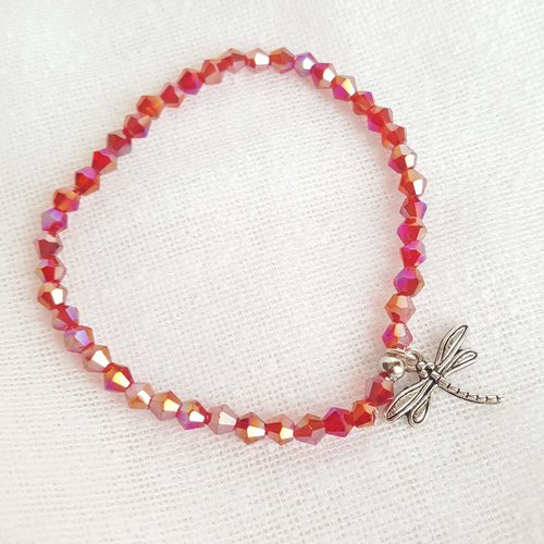 Bracelet  perles en cristal de swarovski