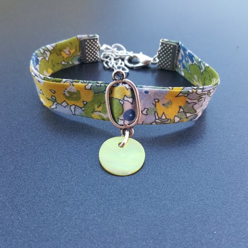 Bracelet biais liberty  fillette