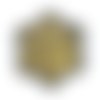 X200 perles à écraser dorées 2mm (05c) 