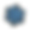 40grs perles de rocaille bleu  brillant 3mm (52c)