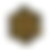 X30 perles rondes citrine 7mm  (43ck)