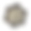 40grs perles de rocaille tube transparent argenté brillant 7x2mm (45c)