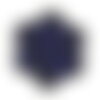 X30 perles rondes  bleu lapis-lazuli  6 mm  (15c)