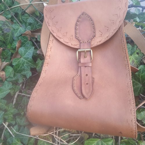 Sac à dos en cuir