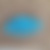 Créole bohème en macramé bleu turquoise