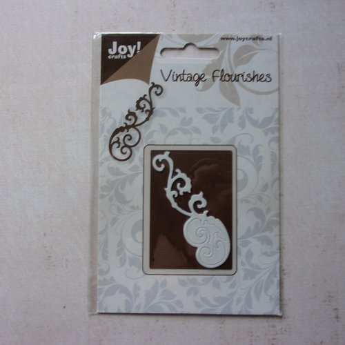 Die cuts découpe matrice en métal joy crafts swirl arabesque