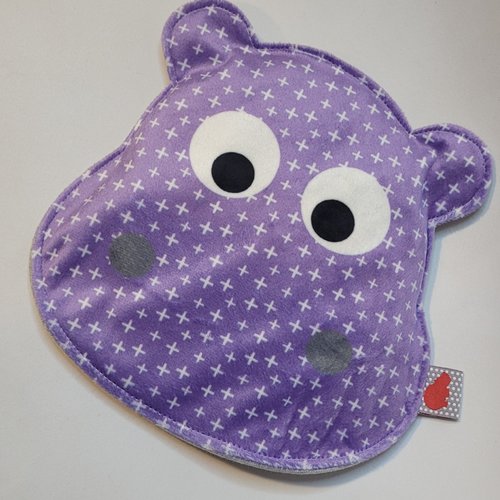 Bouillotte hippo violet