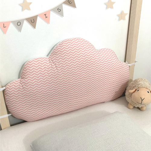 Tête de lit bébé ou enfant en forme de nuage