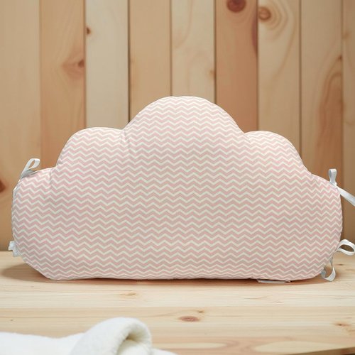 Tête de lit bébé ou enfant en forme de nuage, largeur 60cm