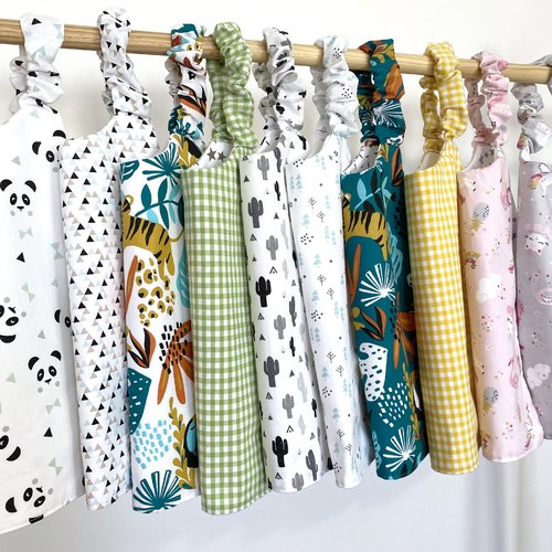 Serviette de table ou cantine pour enfant, option de personnalisation avec prénom ou nom