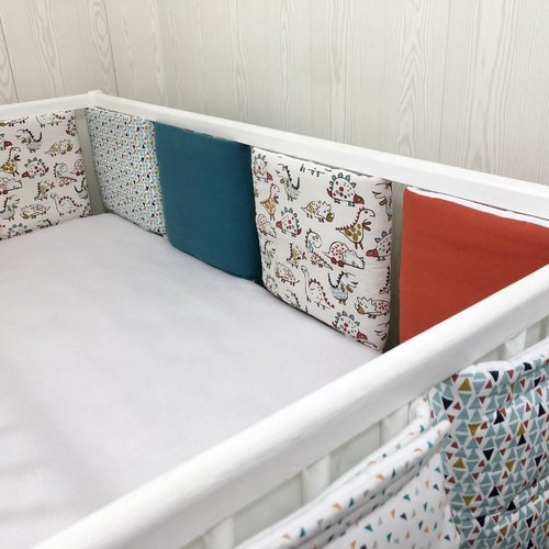 Lot de 8 contours de barreaux pour tour de lit bébé
