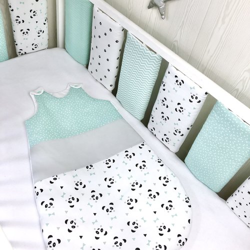 Lot de 8 contours de barreaux pour tour de lit bébé