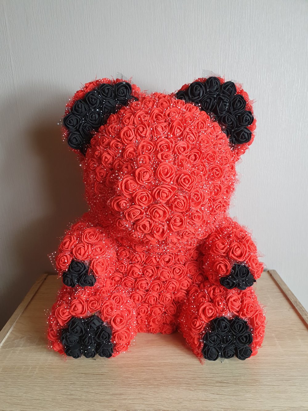nounours rouge