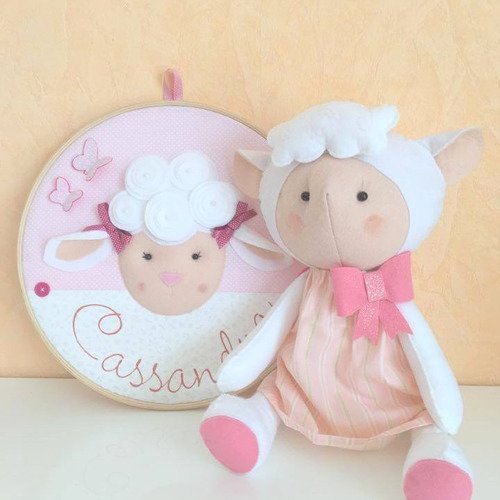 Cadre Murale Deco Chambre Bebe Mouton Un Grand Marche