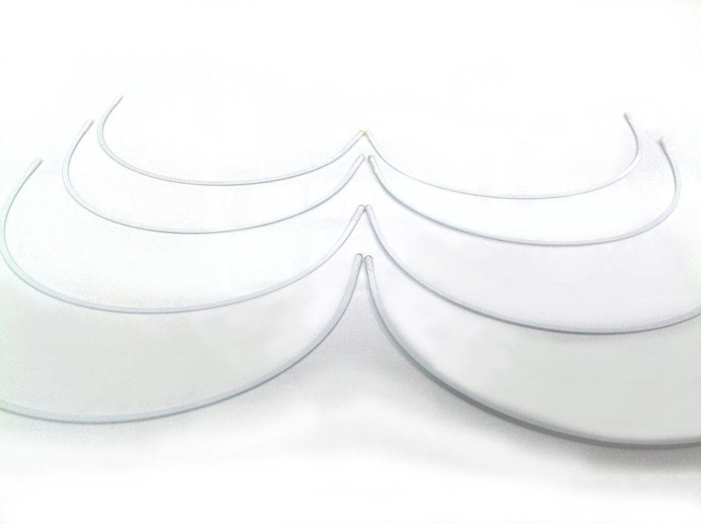 Baleines ou armatures pour soutien forme corbeille taille de 95a, 90b, 85c, 80d