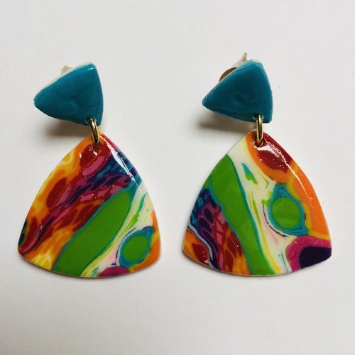 Boucles d’oreilles « vitamines »