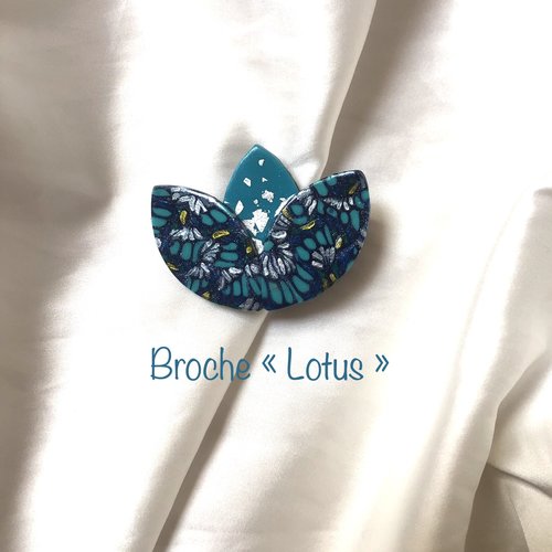 Broche lotus collection pétales
