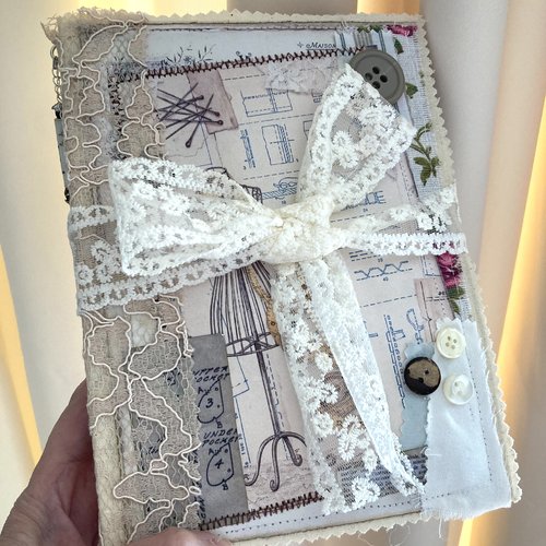 Journal décoratif - thème couture