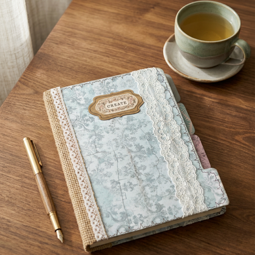 Folio créatif – 4 onglets & semainier perpétuel