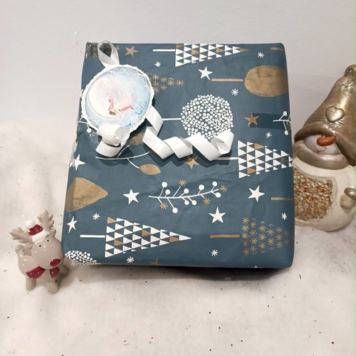 Lot d'étiquettes cadeaux à coller  "meilleurs voeux"