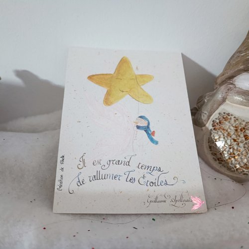 Carte de voeux apollinaire