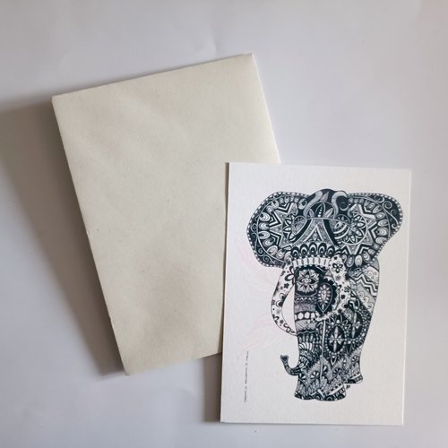 Carte arewhana, éléphant maori