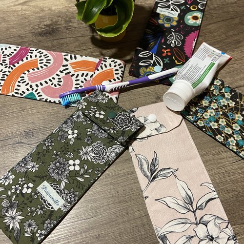 Etui pour brosse à dents noir