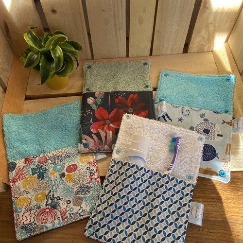 Etui pour brosse à dents fonds marins