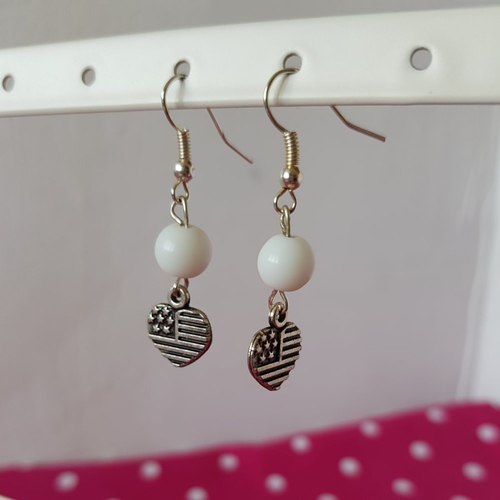 Boucles amérique blanche