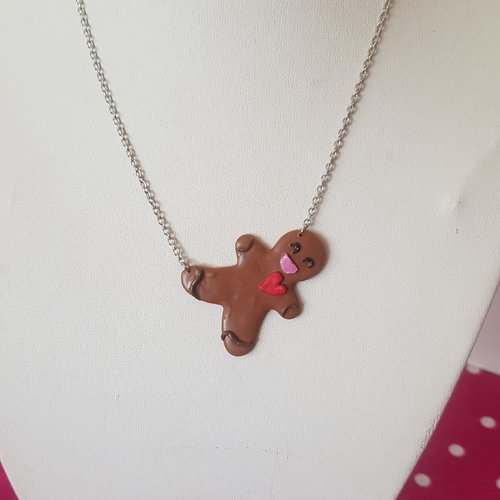 Collier bonhomme d'epices