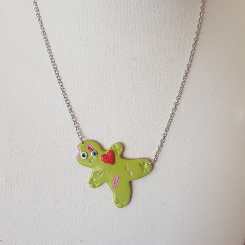Collier bonhomme d'épices zombie