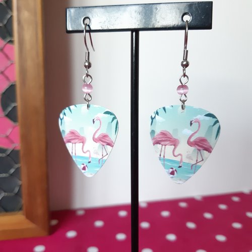 Boucles médiator flamingos