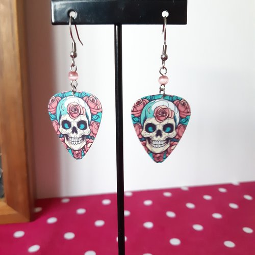 Boucles médiators sugar skulls