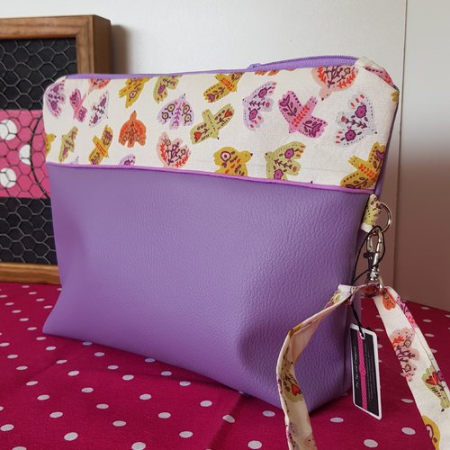 Sac pochette hirondelles