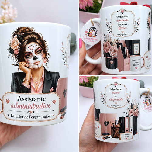Mug "assistante administrative"
