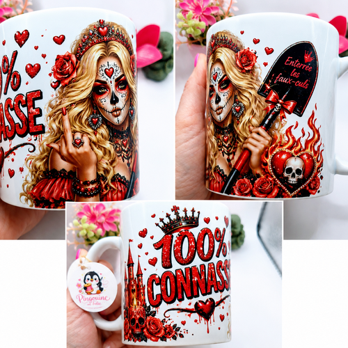 Mug "100% connasse"