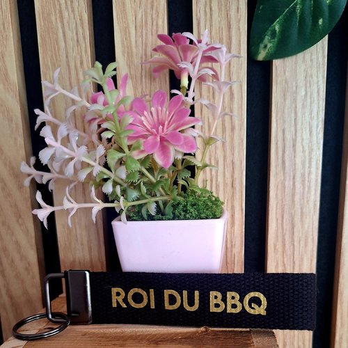 Porte clef "roi du bbq"