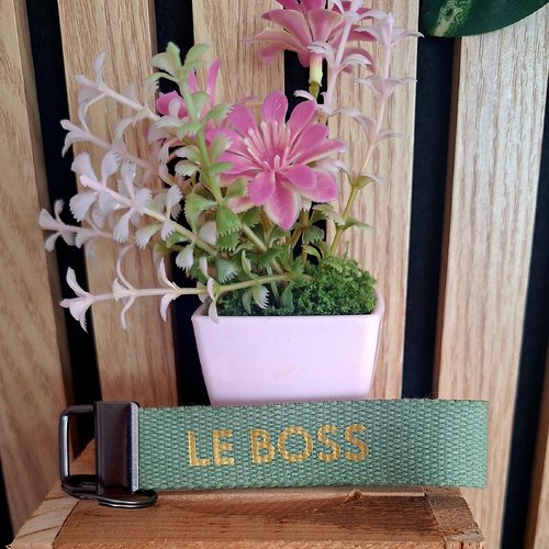 Porte clef "le boss"