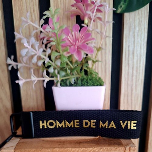 Porte clef "homme de ma vie"