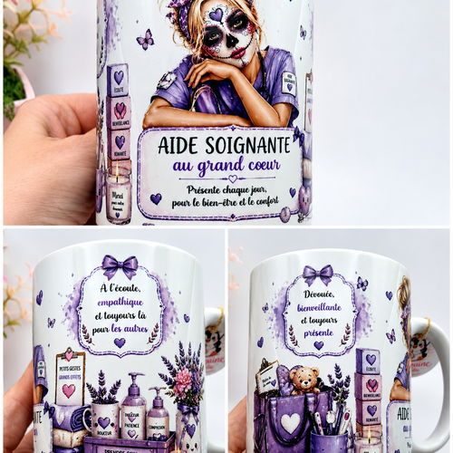 Mug "aide soignante"
