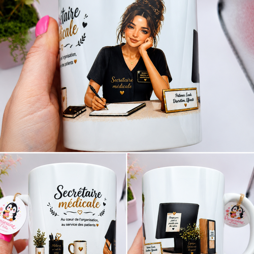 Mug "secrétaire médicale "