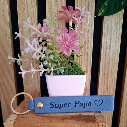 Porte clef "super papa"