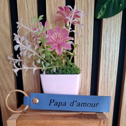 Porte clef " papa d'amour "