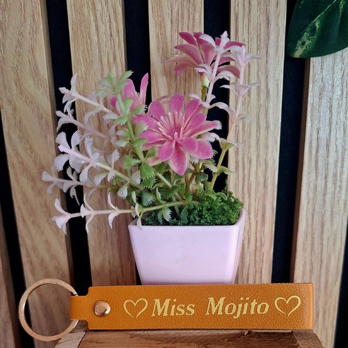 Porte clef " miss mojito "