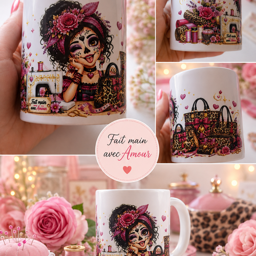 Mug artisanal couture