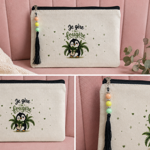 Trousse "je gère la fougère" – création artisanale