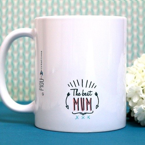 Mug Maman Parfaite Tasse Personnalisable Cadeau Pour Maman Fête Des Mères Un Grand Marché 