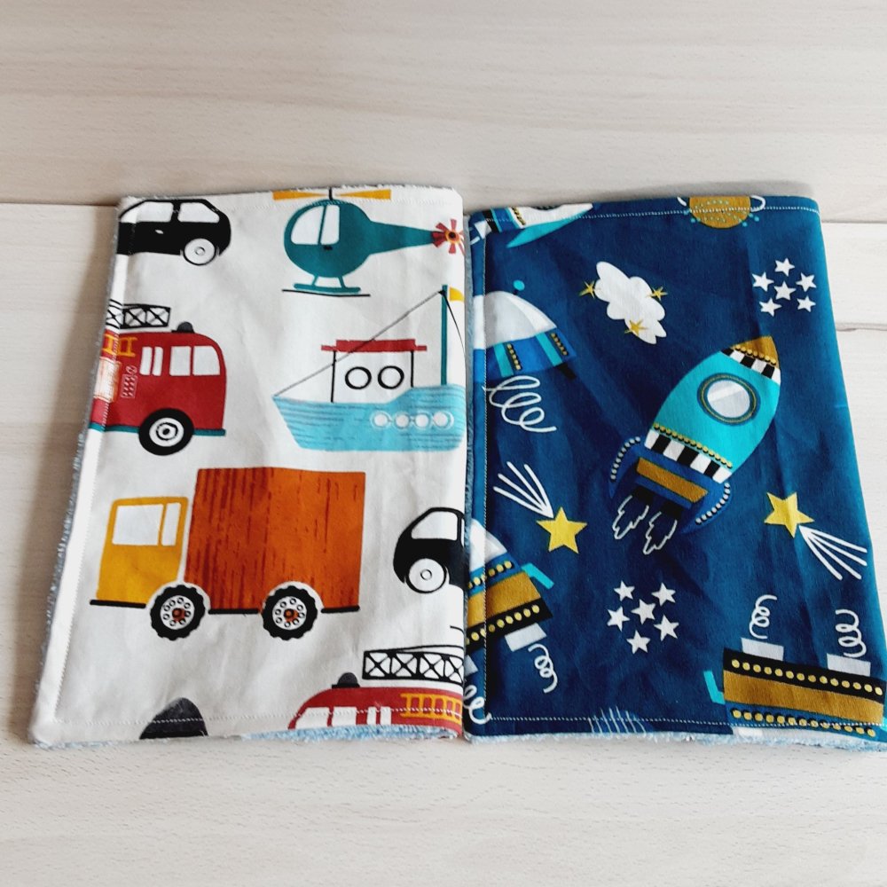 Serviette de table enfant PERSONNALISEE en tissu coton et 